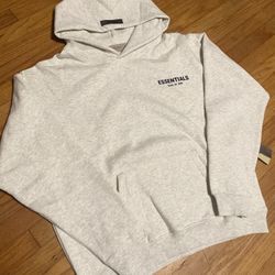 Essentials Fear Of God Hoodie Light Oat