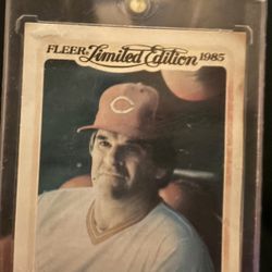 Pete Rose Vintage Baseball Card – Cincinnati Reds Legend 
