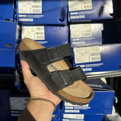 Birkenstock Arizona Black Oiled Leather Sizes 36/37/40/41/42/43/44