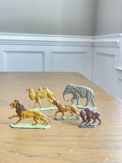 RARE SEMI FLAT LEAD FIGURES BY GRENDON VALLEY TOYS