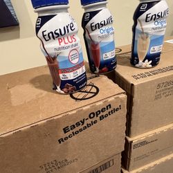 ENSURE CASES VANILLA CHOCOLATE STRAWBERRY EACH CASE $