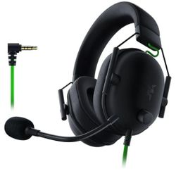 Razer BlackShark V2 X Gaming Headset: 7.1 Surround Sound - 50mm Drivers - Memory Foam Cushion - For PC, PS4, PS5, Switch - 3.5mm Audio Jack - Black