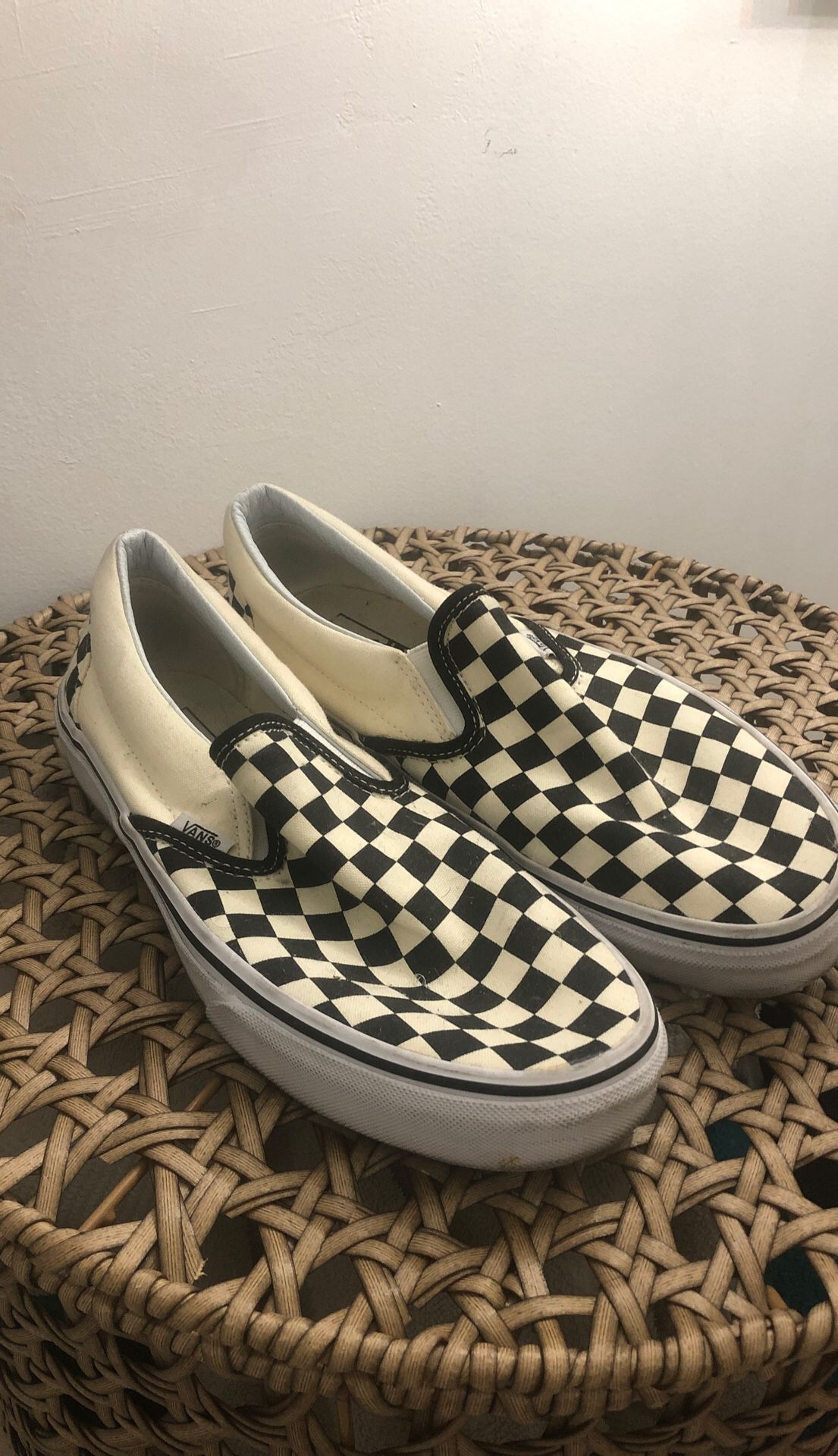 Vans shoes checkerboard