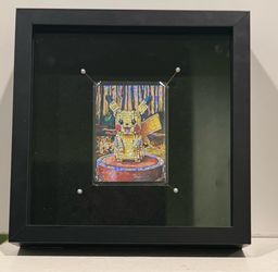 Pikachu Limited Edition CryptoPunk Signed The Minifigure Refractor Trading Card 1/1