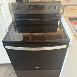 Whirlpool Electric Oven Range Top Glass
