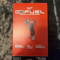 M18 FUEL GEN-3 18V Lithium-Ion Brushless Cordless 3/8 in. Compact Impact Wrench with Friction Ring (Tool-Only)