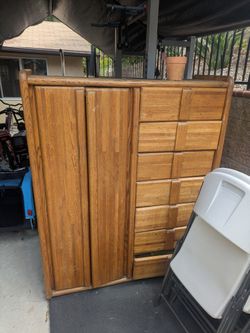 Free dresser and grill