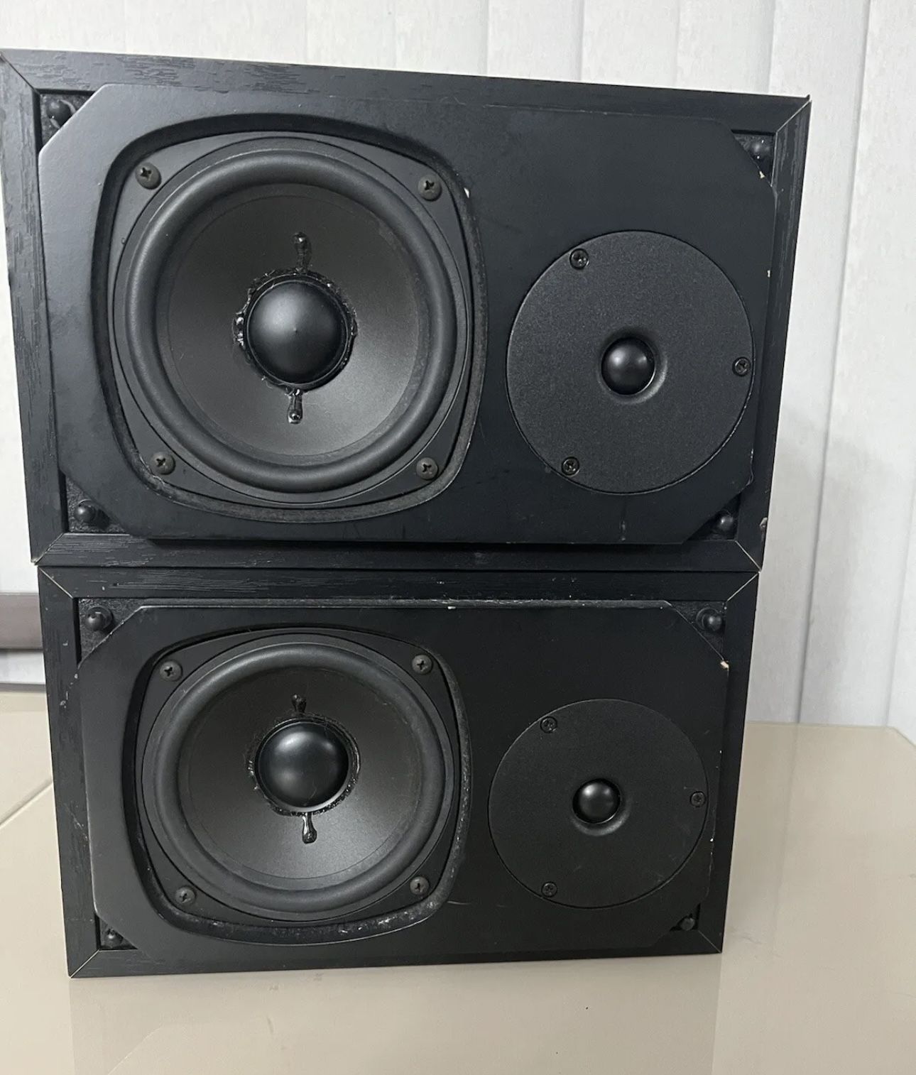 DEFINITIVE TECHNOLOGY BP-2 Bi-Polar Bookshelf Surround Speakers USA Made Hi Fi