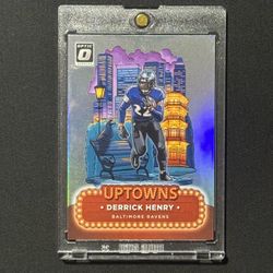 Derrick Henry Donruss Optic Uptowns Trading Card