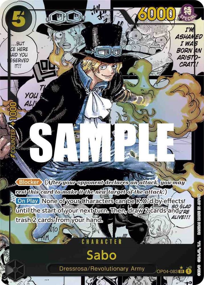 LTB Raw Op04 Manga Sabo
