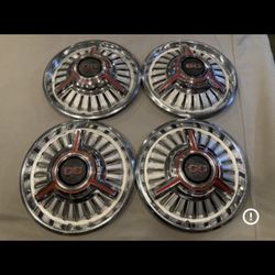 Chevy SS Hubcaps OEM 64-66, 14” Great Condition 