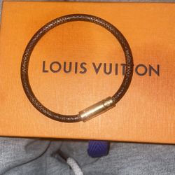 Louis Vuitton Leather Bracelet 