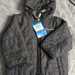 Brand new Columbia youth 2T reversible jacket