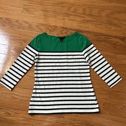 NWOT Tommy Hilfiger women strips top size S