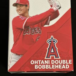 Ohtani Double Bobble Head 2018 Rookie Year 
