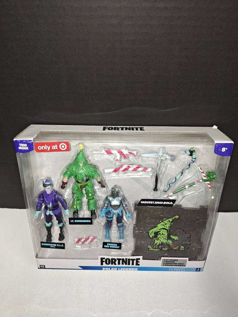 Jazwares Fortnite Polar Legends Action Figure Set Trio Mode Epic Game Exclusive