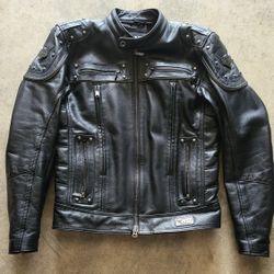 HD HARLEY GENUINE LEATHER JACKET S