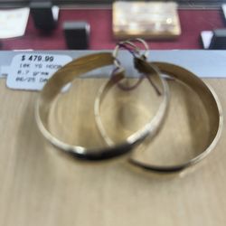 Hoop Earrings Layaway Today $48