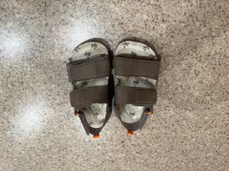 Toddler Sandals with Palm Tree Print