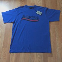 Balenciaga Hand Drawn Political Campaign T Shirt