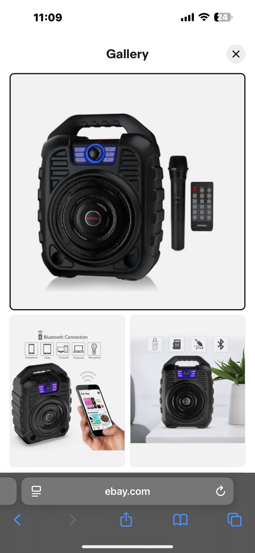 T26 Carise Wireless Speaker With Microphone