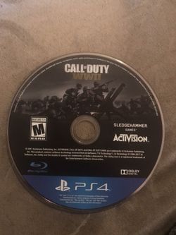 GREAT CONDITION CALL OF DUTY FOR PS4!!!