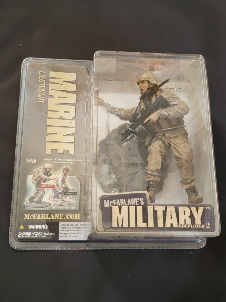 McFarlane Military Redeployed Series 2: Marine Lieutenant Action Figure ๐๐๐
