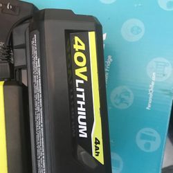 Ryobi Battery & Charger $90