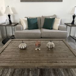 Couch,loveseat And Coffee Tables 