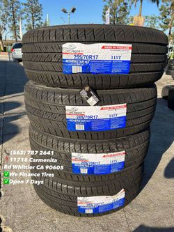 265/70R17 Atlander Roverstar H/T New Set of Tires Installed and Balanced Set de Llantas Nuevas Instaladas y Balanceadas
