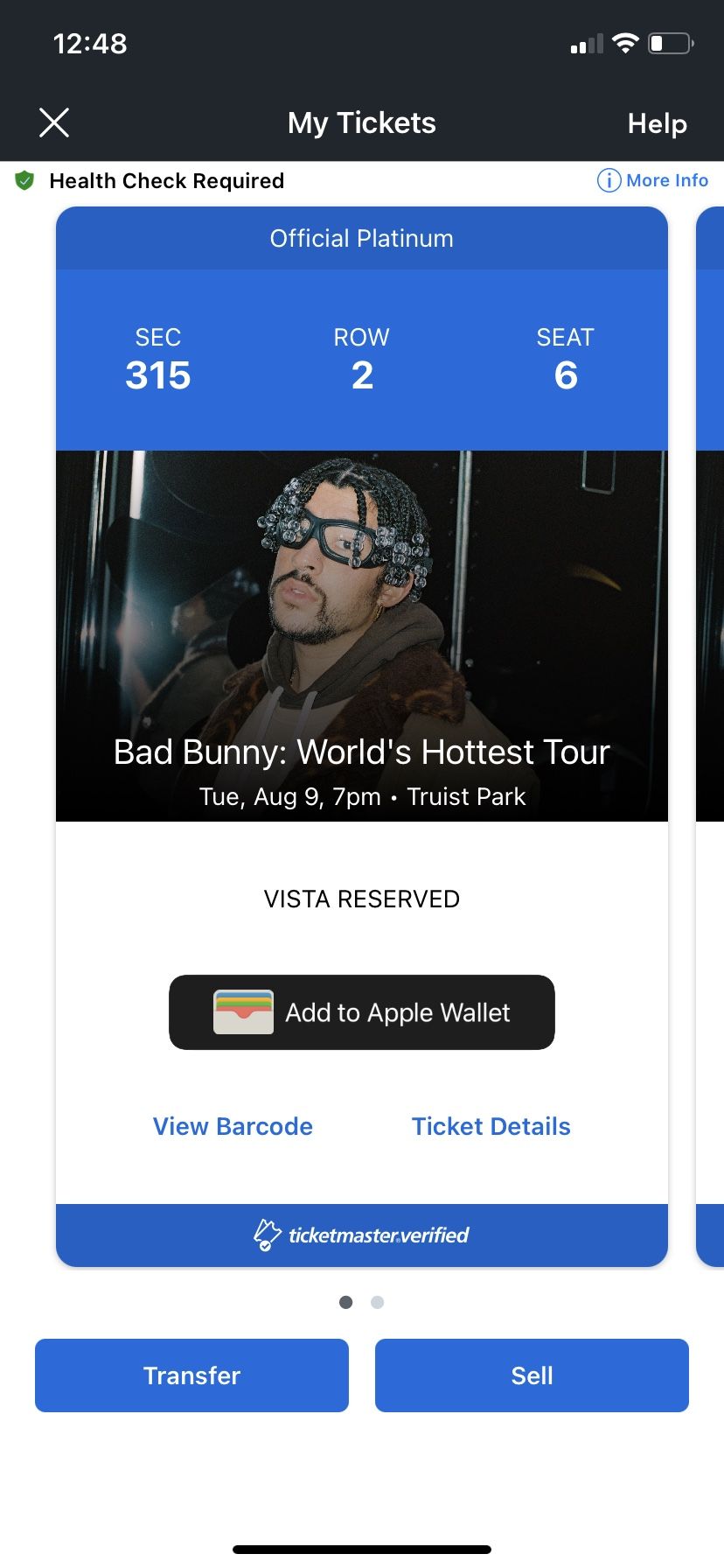 Bad bunny Concert Truist park