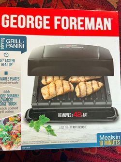 George Foreman Grill & Panini Press