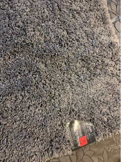Grey Shag Rug 2x4