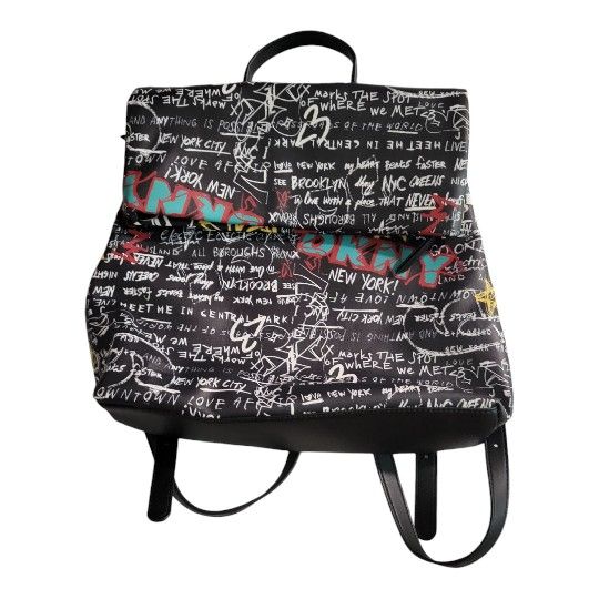 DKNY Women's Multipurpose Fashion Backpack – Textured Leather With Adjustable Straps - View #4