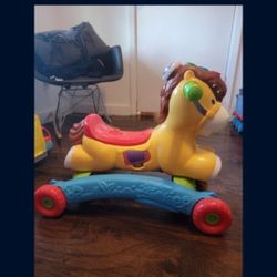 Horse On Wheels Toddler Toy
