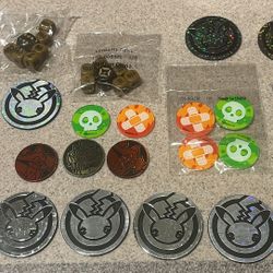 (READ DESCRIPTION) Pokémon Coin Lot With Dice 