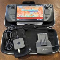 CONSOLE BLACK HANDHELD AND ACCESSORIES BUNDLE