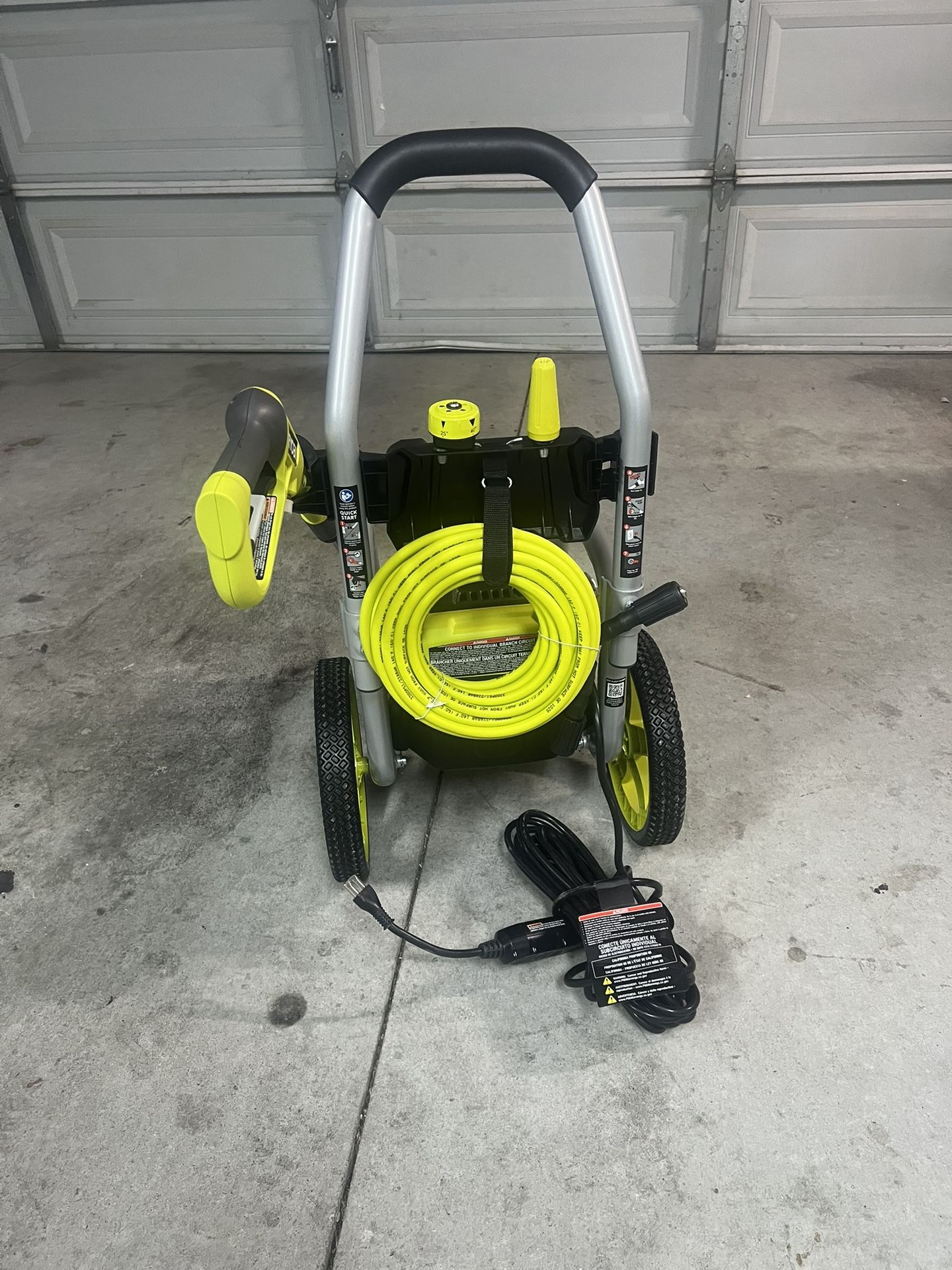 New Ryobi 3000 PSI 1.1 GPM Cold Water Electric Pressure Washer