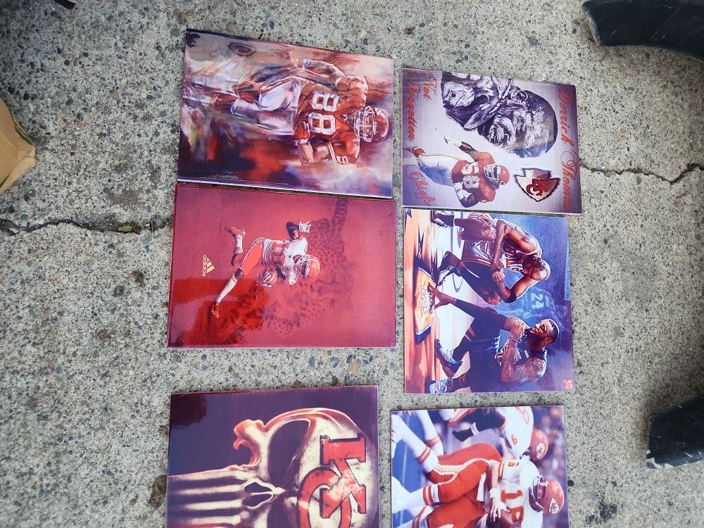 Kc Chiefs Collectible Tile Prints