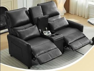 Theater Loveseat Recliner sofa
