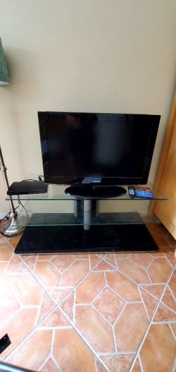 Glass TV Stand