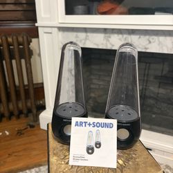 Art + Sound Dancing Water Wireless Speakers