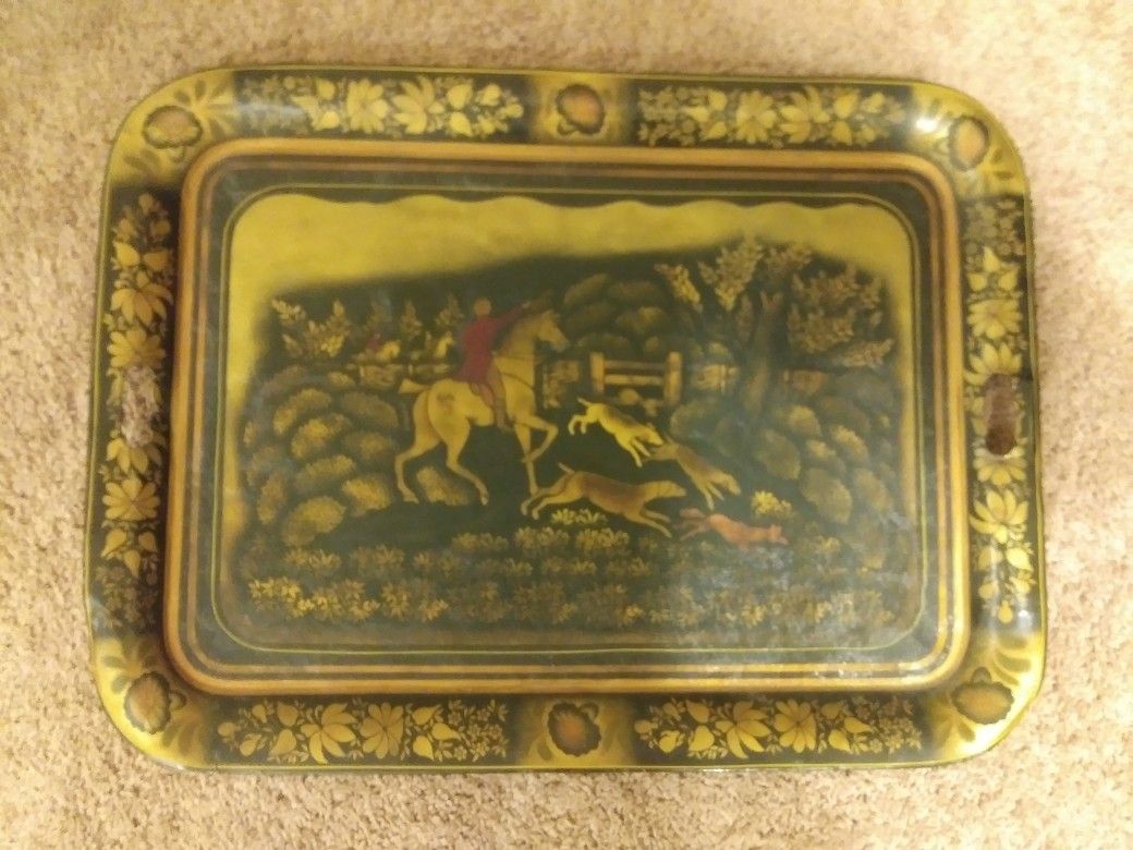 Painted tray