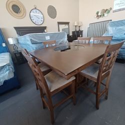 7 Pc Counter Table Set