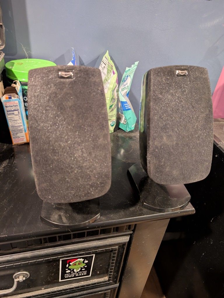 Two Klipsch Ht-50 Surround Sound Speakers 