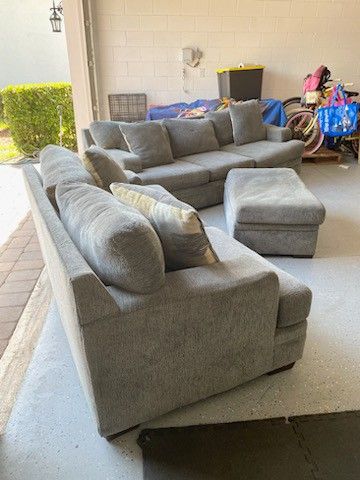 Grey Sofa Set