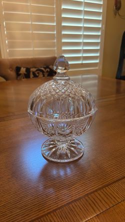 Solid Crystal candy dish