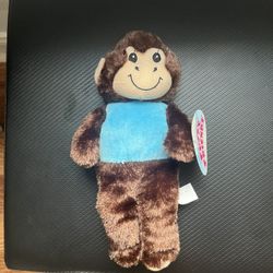 Fuzzy Friends Smiling Monkey Plush 