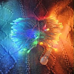 Christmas Decor LED 4-Color Outdoor String Lights, Seasonal Fairy Lights with 8 Modes, Waterproof.

-Outdoor/Indoor
-Timer
-LED
-Corded Electric
-70ft