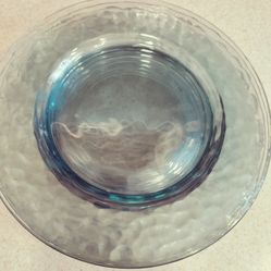 6 Light Blue Dessert Plate 